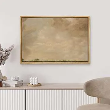 MUDECOR Framed Canvas Print - Nature Wall Art Decor