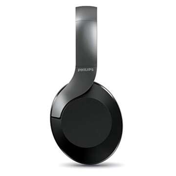Philips PH805 Active Noise Canceling Over Ear Wireless Headphones with 30 Hours Playtime