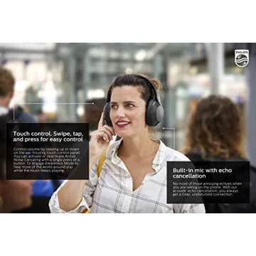 Philips PH805 Wireless ANC Headphones - Ultimate Sound & Comfort