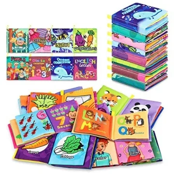 Baby Bath Books for Infants - Safe, Soft & Educational