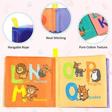 Baby Bath Books for Infants - Safe, Soft & Educational