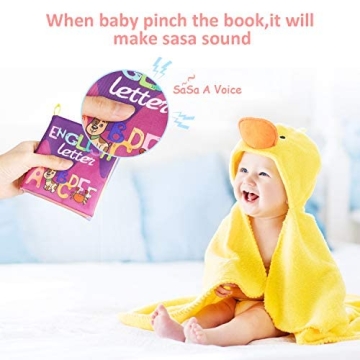 Baby Bath Books for Infants - Safe, Soft & Educational