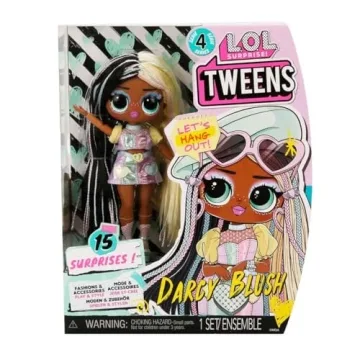 L.O.L. Surprise! Tweens Series 4 Fashion Doll Darcy Blush with 15 Surprises and Fabulous Accessories – Great Gift for Kids Ages 4+