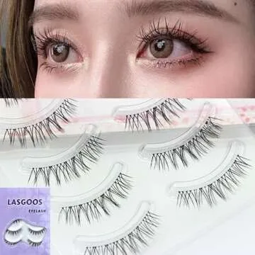 Natural Look Everyday Eyelashes - 5 Comfortable Pairs