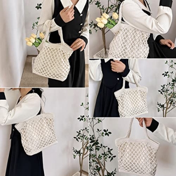 Stylish TENDYCOCO Hand-woven Straw Beach Bag