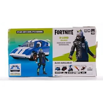 Fortnite Whiplash Vehicle with X-Lord Figure - Joyful Fun!