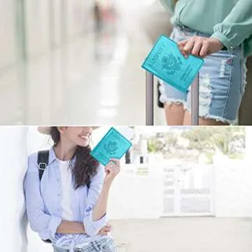 Passport and Vaccine Card Holder Combo for Easy Travel