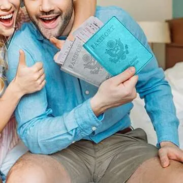 Passport and Vaccine Card Holder Combo for Easy Travel