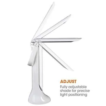 OttLite Dimmable LED Task Lamp - Portable, Adjustable, Desk Light, Great Gift