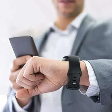 AMSKY 3 Pack Sport Band Compatible with Apple Watch Bands 38mm 40mm 41mm 42mm 44mm 45mm for Women Men, Soft Silicone Replacement Strap Wristbands Compatible with iWatch Series 7 6 5 4 3 2 1 SE