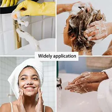 Dming 8 Pcs Mini Foamer Pump Bottles for Travel