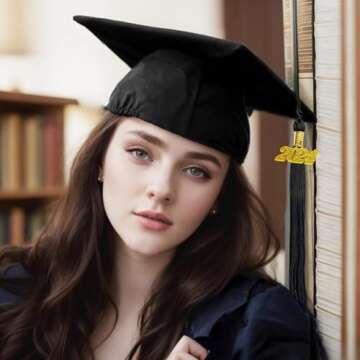 ATMEET Graduation Cap Headband for Secure & Stylish Wear