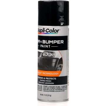 Dupli-Color Trim & Bumper Spray Paint - Black - 11 oz.