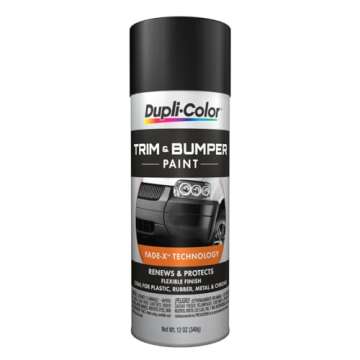 Dupli-Color Trim & Bumper Spray Paint - Black - 11 oz.