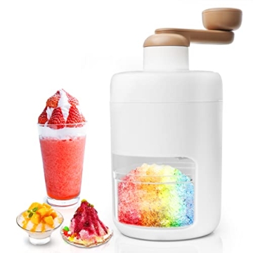 FILTA Portable Ice Crusher - BPA Free, Hand-Crank Shaved Ice Machine for Refreshing Treats