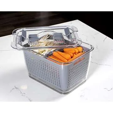 Kitchen Spaces Colander Bin for Fresh Fruits and Vegetables