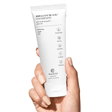 Terra & Co. Brilliant Black Toothpaste for Natural Whitening
