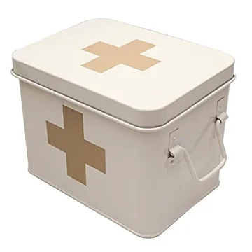 Lassos Boutique Retro First Aid Box for Stylish Storage
