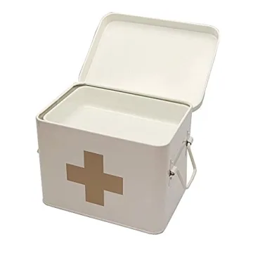 Lassos Boutique Retro First Aid Box for Stylish Storage