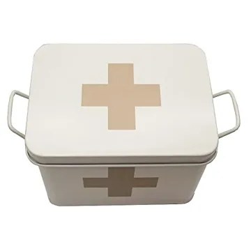 Lassos Boutique Retro First Aid Box for Stylish Storage