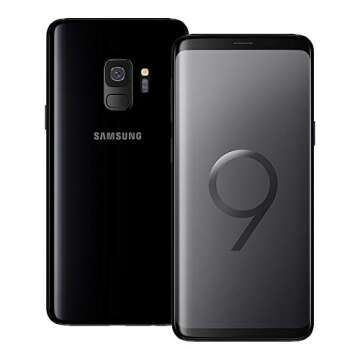 Samsung Galaxy S9, 64GB GSM Unlocked 4G LTE Smartphone (Midnight Black) - International Version