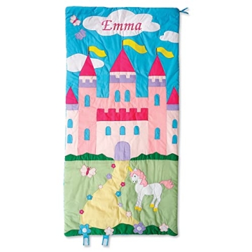 Lillian Vernon Kids Castle Personalized Lightweight Sleeping Bag, 30 x 60 in