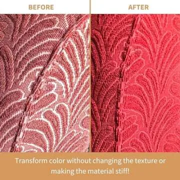 Fabricoat Fabric Paint for Furniture (Retired Color) - Restore or Change the Color of Couches, Chairs, Upholstery, Soft Furnishings, Clothing, & Footwear (8.5oz / 250ml, Champagne)