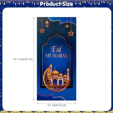 100 Pcs Ramadan Goodie Bags for Eid Mubarak Celebrations