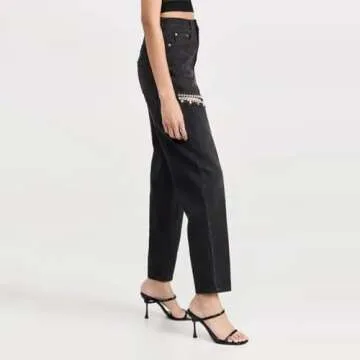 MIFJNF Women's Y2K Baggy Ripped Jeans Stylish Comfort