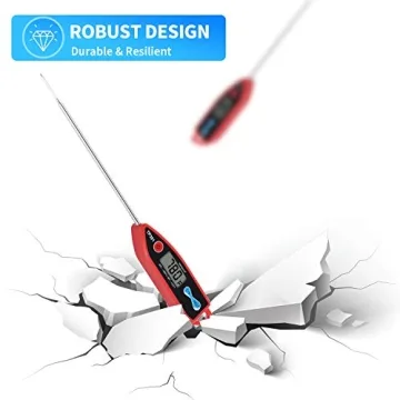 Yacumama Digital Water Thermometer Instant Read Waterproof