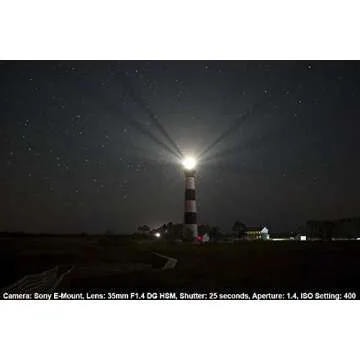 Sigma 35mm f/1.4 Art DG HSM Lens Sony E-Mount Bundle with 2X 64GB Memory Cards, IR Remote, 3 Piece Filter Kit, Wrist Strap, Card Reader, Memory Card Case, Tabletop Tripod