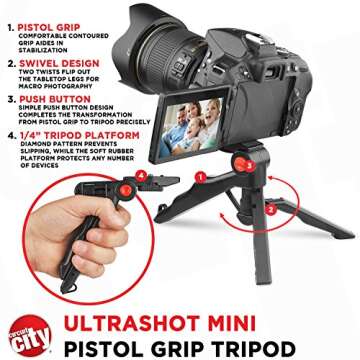 Sigma 35mm f/1.4 Art DG HSM Lens Sony E-Mount Bundle with 2X 64GB Memory Cards, IR Remote, 3 Piece Filter Kit, Wrist Strap, Card Reader, Memory Card Case, Tabletop Tripod