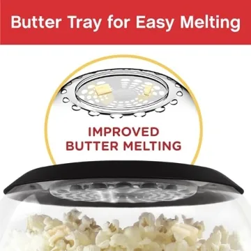 West Bend Stir Crazy Popcorn Maker 6 Quart Black