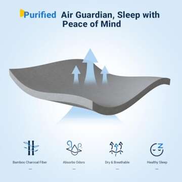 Avenco Queen Size Mattress, 12 Inch Hybrid Mattress with Gel Memory Foam, Comfort Foam and Individually Pocket Innerspring Queen Mattress for Motion Isolation & Edge Support, CertiPUR-US Certified