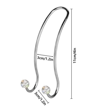 SAVORI Bling Car Hanger Hooks for Organized Travel