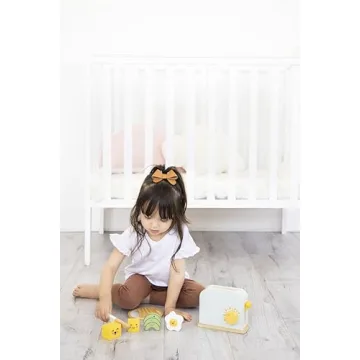 Pearhead Brunch Time Montessori Wooden Kitchen Toy