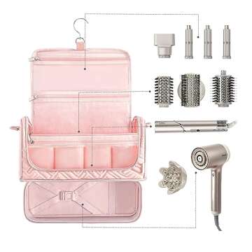 Leudes Shark Flexstyle Carrying Case Dyson Air Wrap Travel Case Large Holder Hair Styler Organizer f...