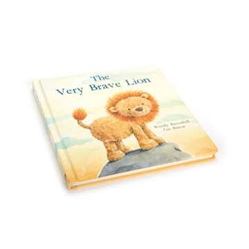 Jellycat The Very Brave Lion Board Book Gift for Babies