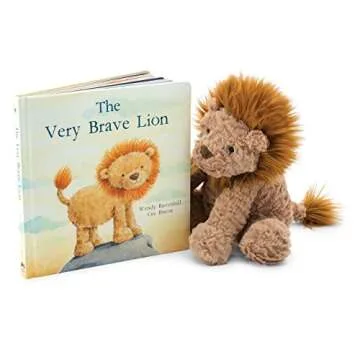 Jellycat The Very Brave Lion Board Book Gift for Babies