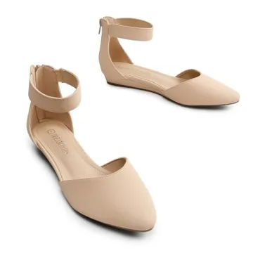 Stylish Women's Low Wedge Ankle Strap Flats for All Occasions