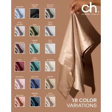 SUNDAYSILKS Premium Silk Pillowcases - 100% Mulberry Silk