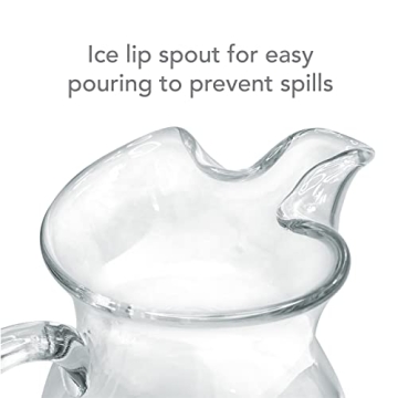 Mikasa Napoli 70 Ounce Clear Glass Pitcher