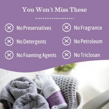 Earth Mama Calming Lavender Baby Wash Organic Foaming Soap