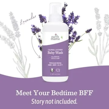 Earth Mama Calming Lavender Baby Wash Organic Foaming Soap