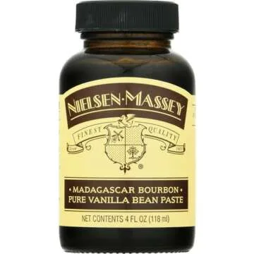Nielsen-Massey Madagascar Bourbon Pure Vanilla Bean Paste for Baking and Cooking, 4 Ounce Bottle