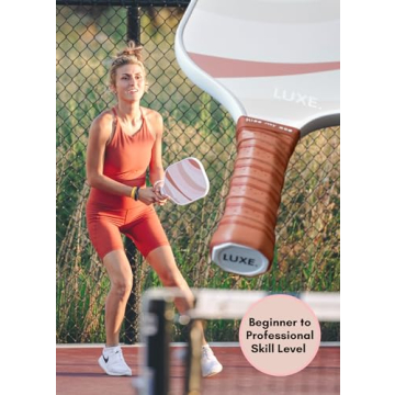 LUXE Pickleball Paddle Ace Edition - Stylish Carbon Fiber Paddle