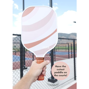 LUXE Pickleball Paddle Ace Edition - Stylish Carbon Fiber Paddle