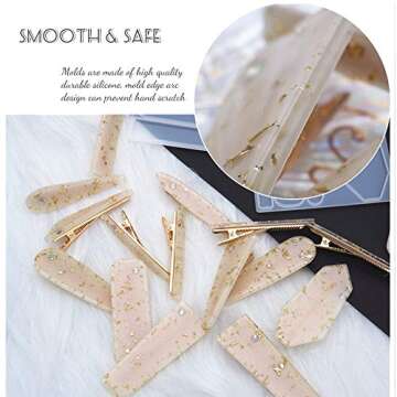 Tongtai 43PCS DIY Resin Craft Kit for Creative Accessories