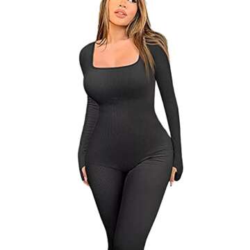 Fernvia Women's Yoga Jumpsuit - Stylish & Comfortable