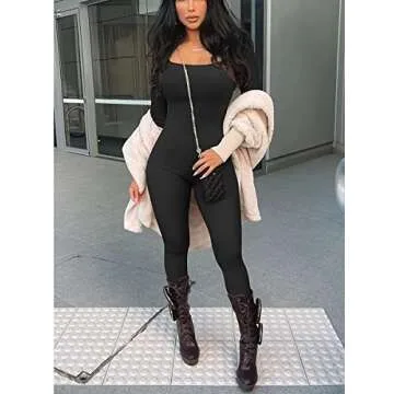 Fernvia Women's Yoga Jumpsuit - Stylish & Comfortable